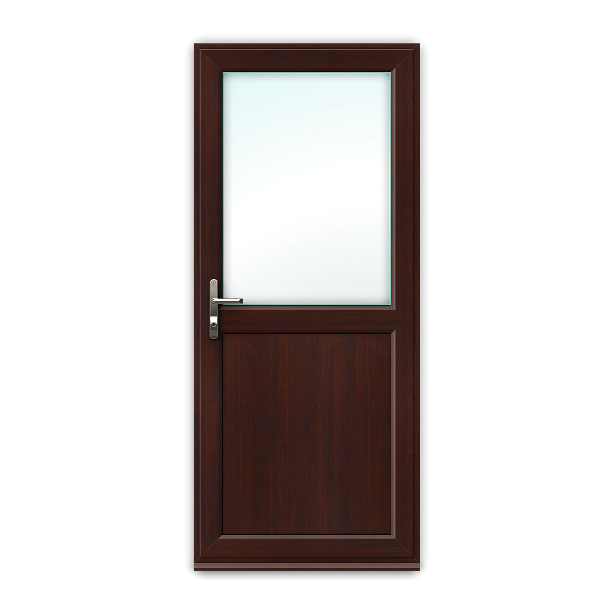Half Glass uPVC Back Door Flying Doors
