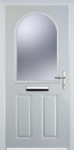 2 Panel 1 Arch Composite Front Doors