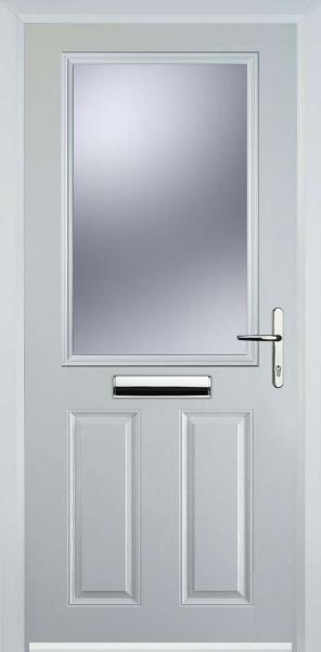 2 Panel 1 Square Composite Front Doors