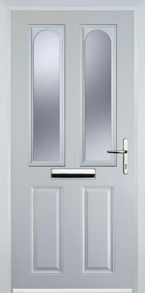 2 Panel 2 Arch Composite Front Doors