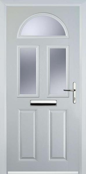 2 Panel 2 Square 1 Arch Composite Front Doors