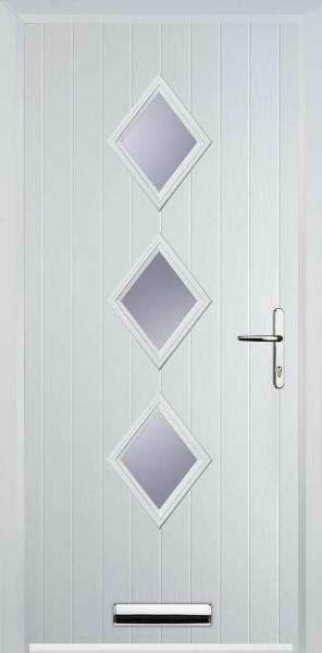 3 Diamond Composite Front Doors