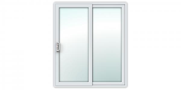 White uPVC Sliding Patio Doors