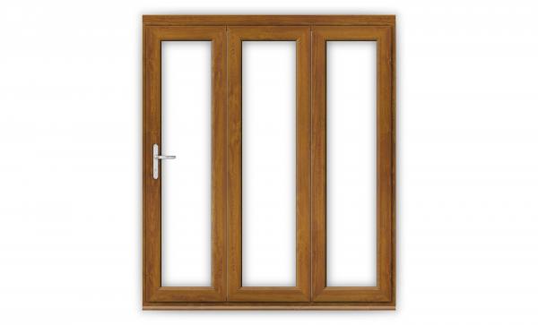 6ft Golden Oak uPVC Bifold Doors