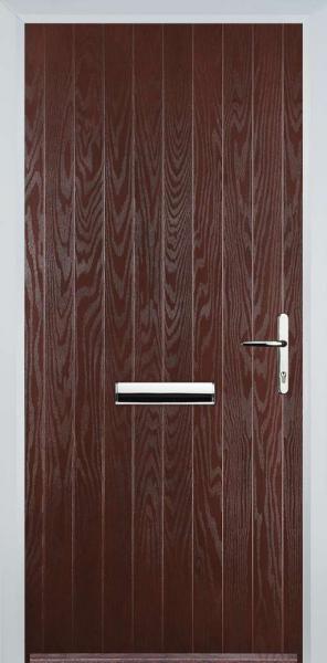 Dark Wood Cottage Composite Front Door Dark Wood Cottage Composite Front Door