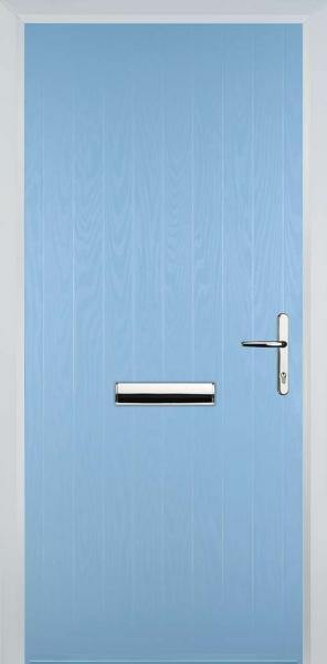 Duck Egg Blue Cottage Composite Front Door Duck Egg Blue Cottage Composite Front Door