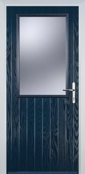Blue Cottage Half Composite Front Door Blue Cottage Half Composite Front Door