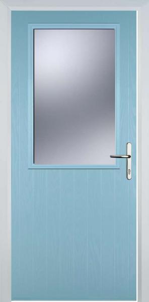 Duck Egg Blue Cottage Half Composite Front Door Duck Egg Blue Cottage Half Composite Front Door
