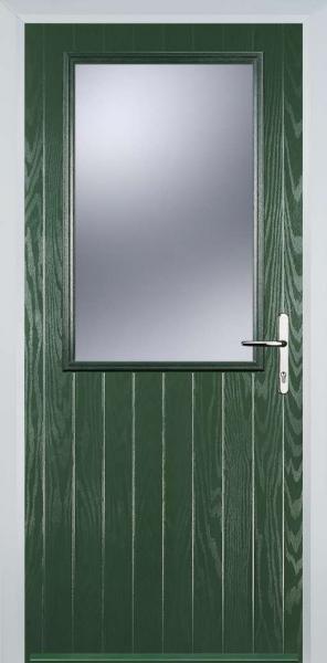 Green Cottage Half Composite Front Door Green Cottage Half Composite Front Door