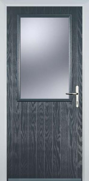 Grey Cottage Half Composite Front Door Grey Cottage Half Composite Front Door