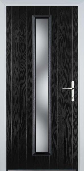 Black Cottage Long Composite Front Door Black Cottage Long Composite Front Door