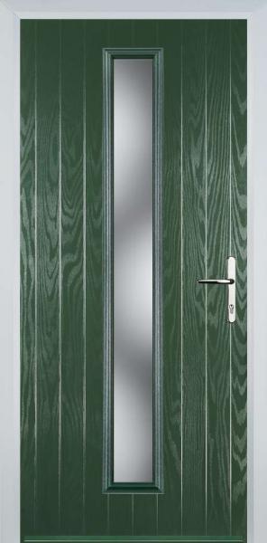 Green Cottage Long Composite Front Door Green Cottage Long Composite Front Door