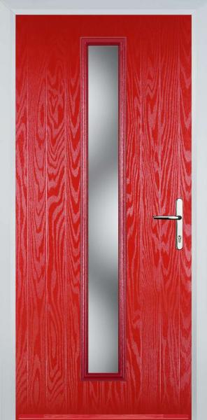 Poppy Red Cottage Long Composite Front Door Poppy Red Cottage Long Composite Front Door