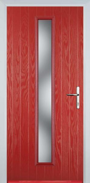Red Cottage Long Composite Front Door Red Cottage Long Composite Front Door