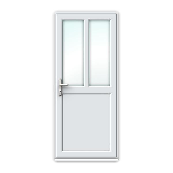 Narrow Lite uPVC Back Door