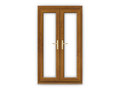 4ft Golden Oak uPVC French Doors