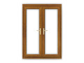 5ft Golden Oak uPVC French Doors