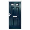 Blue Top Lite Composite Front Door