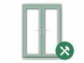 Custom Chartwell Green uPVC French Door Set