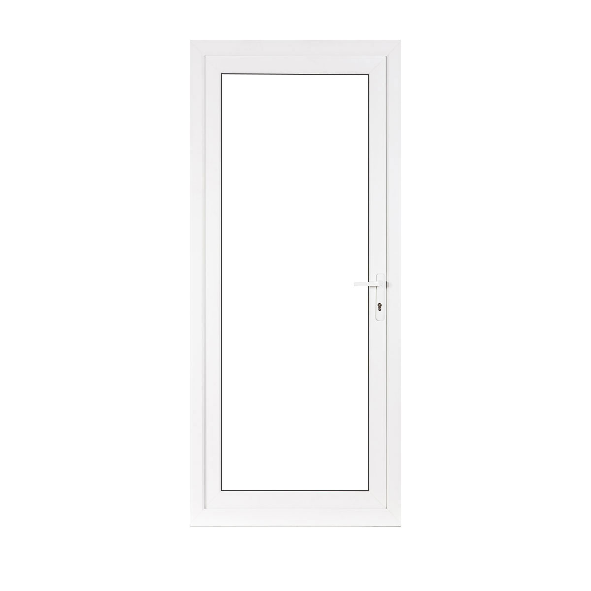 Large Full Glass Upvc Back Door Flying Doors